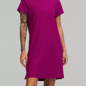 Classic-Fit Cotton-Blend T-Shirt Dress
